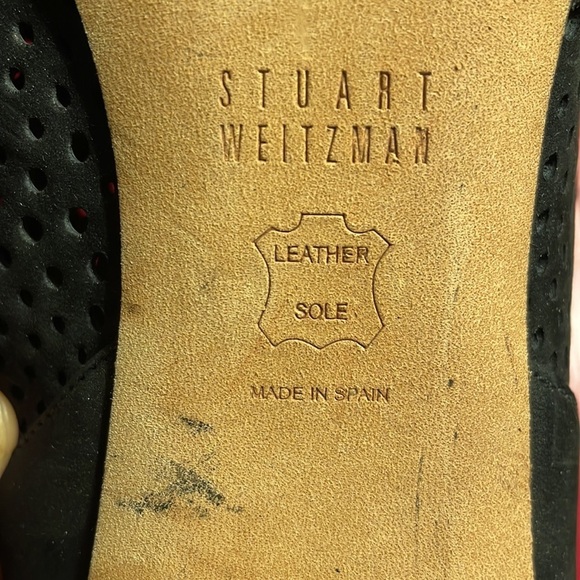STUART WEITZMAN Suede Heels - Picture 5 of 12